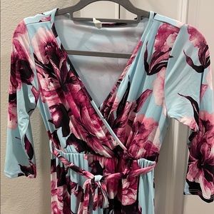 Pink Blush Maternity Dress